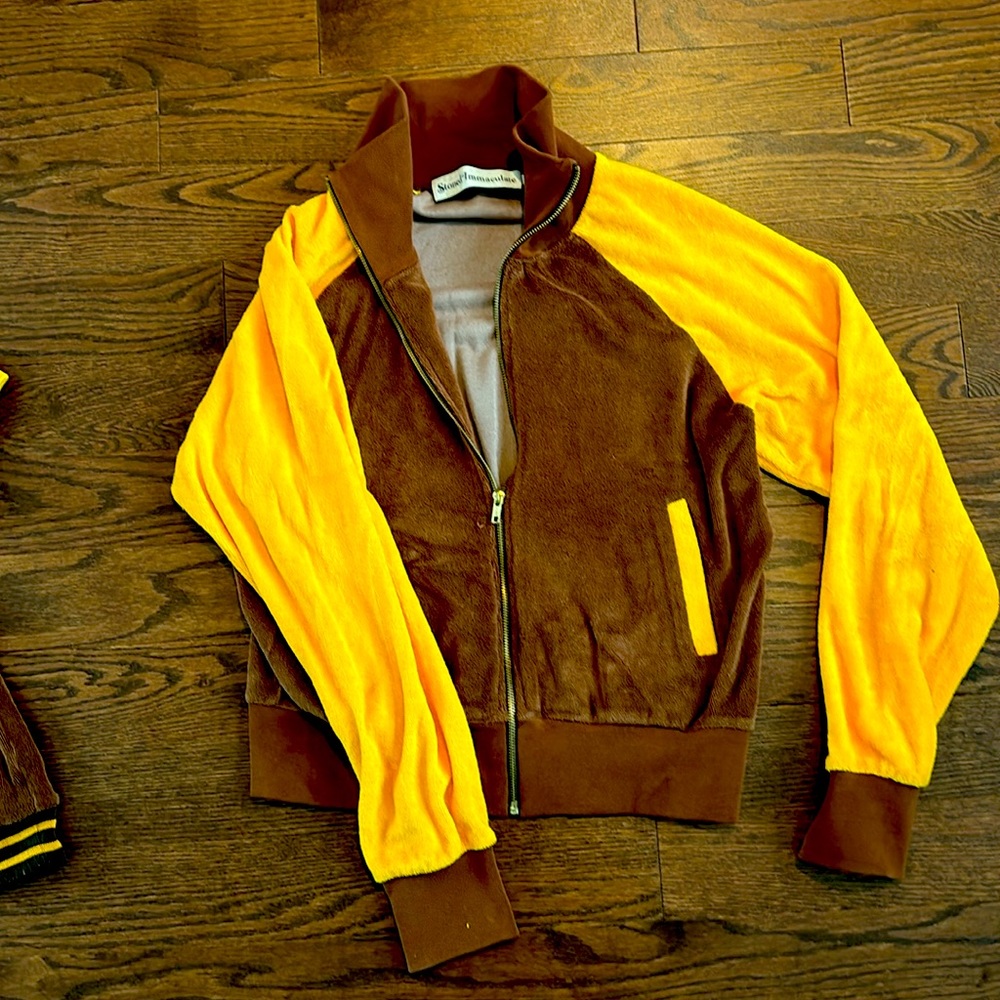 Stoned Immaculate zip-up cardigan (matching shorts and shirt available)